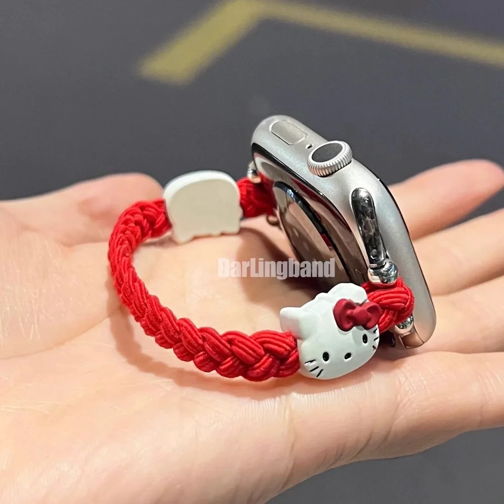 Red Hello Kitty Watch Band 38/40/41mm size Apple